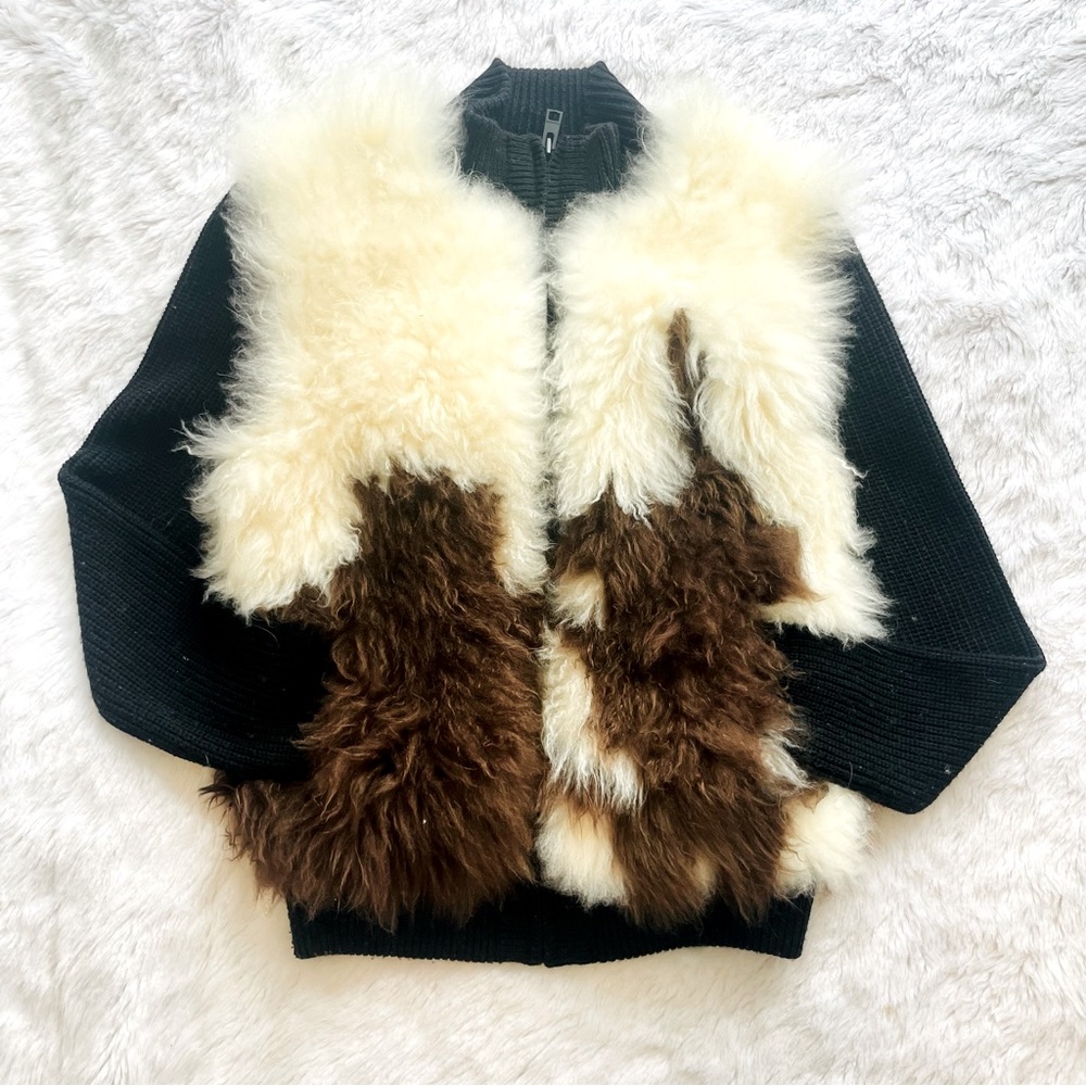 Zadig Voltaire Jacket/ Sweater Crop Fur Beautiful